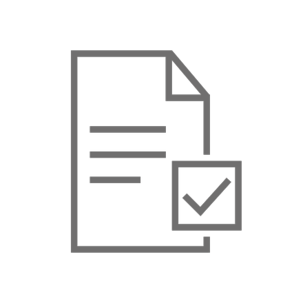 Icon Prüfung Antrag