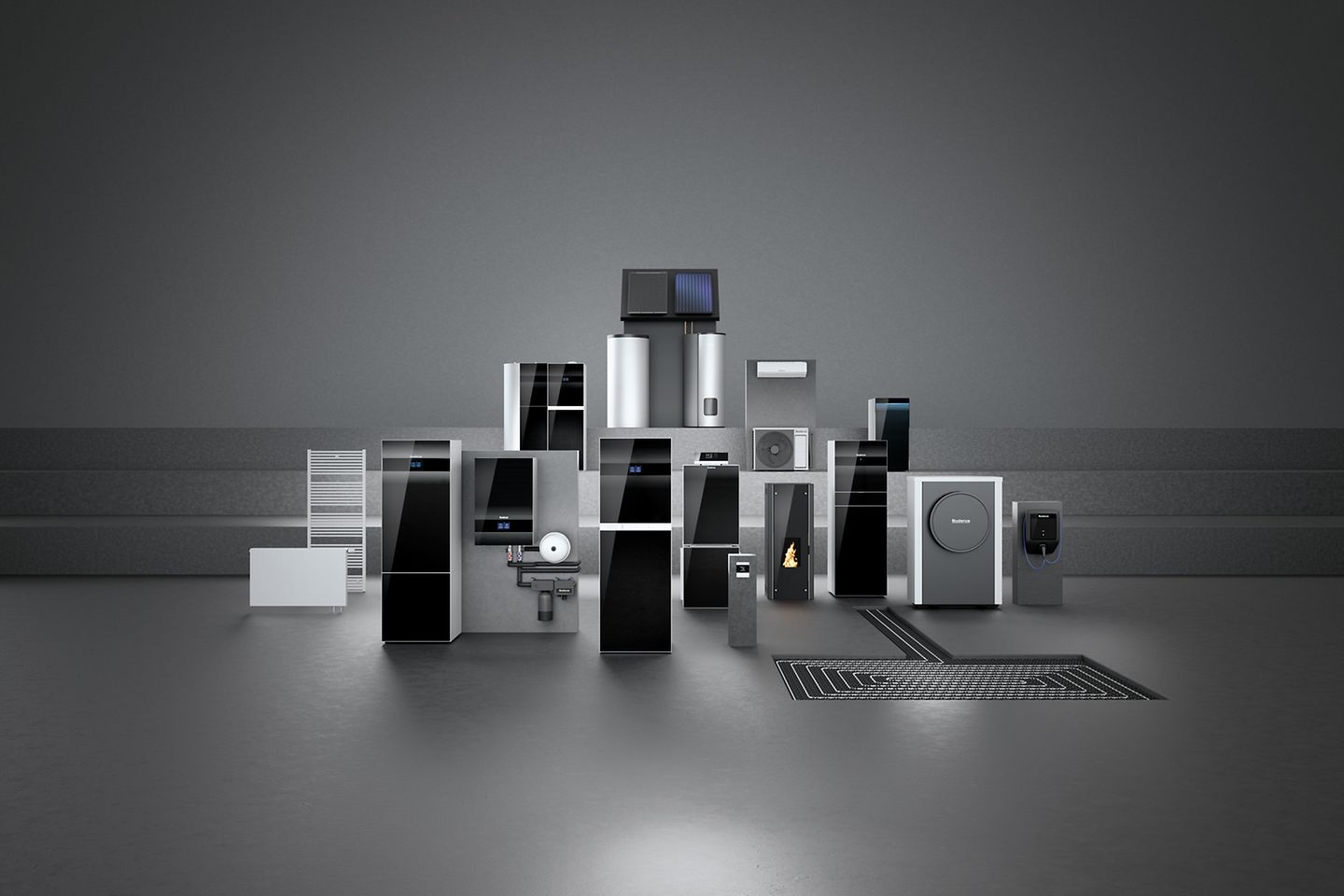 Skyline neuer Buderus Produkte