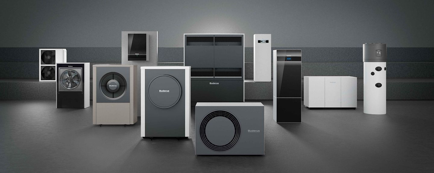 Skyline mit Buderus Wärmepumpen