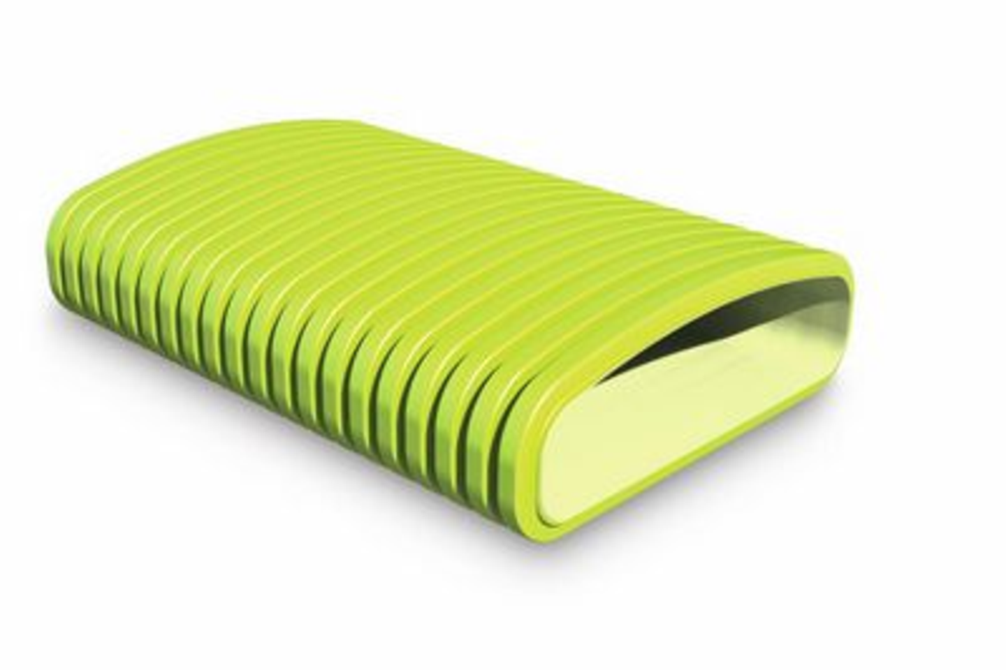 Kunststoff-Kanalsysteme in grün